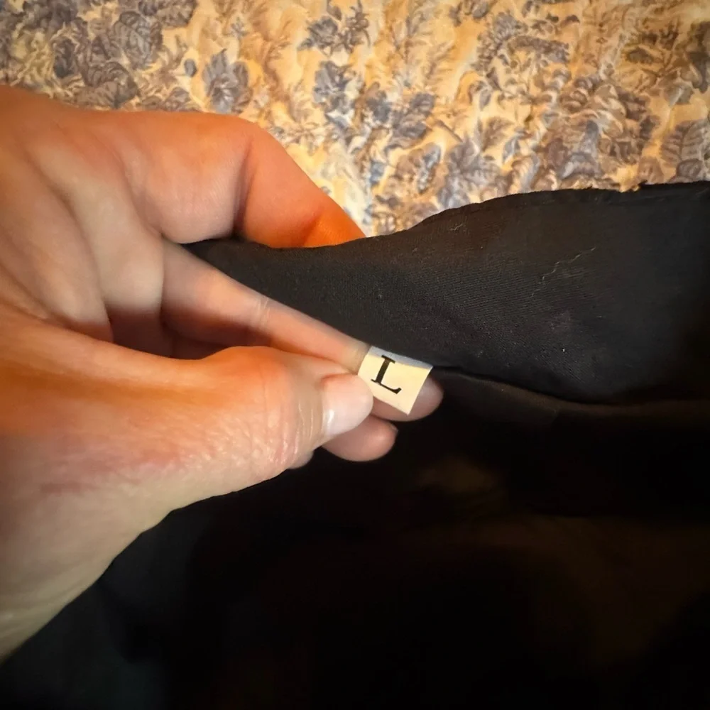 Elegant Black and tan Women's Skirt